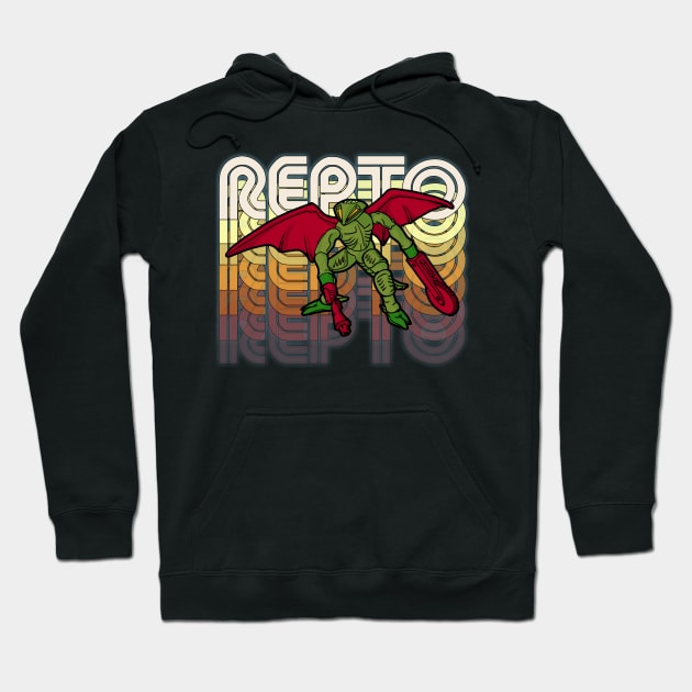 Repto! Hoodie by Doc Multiverse Designs